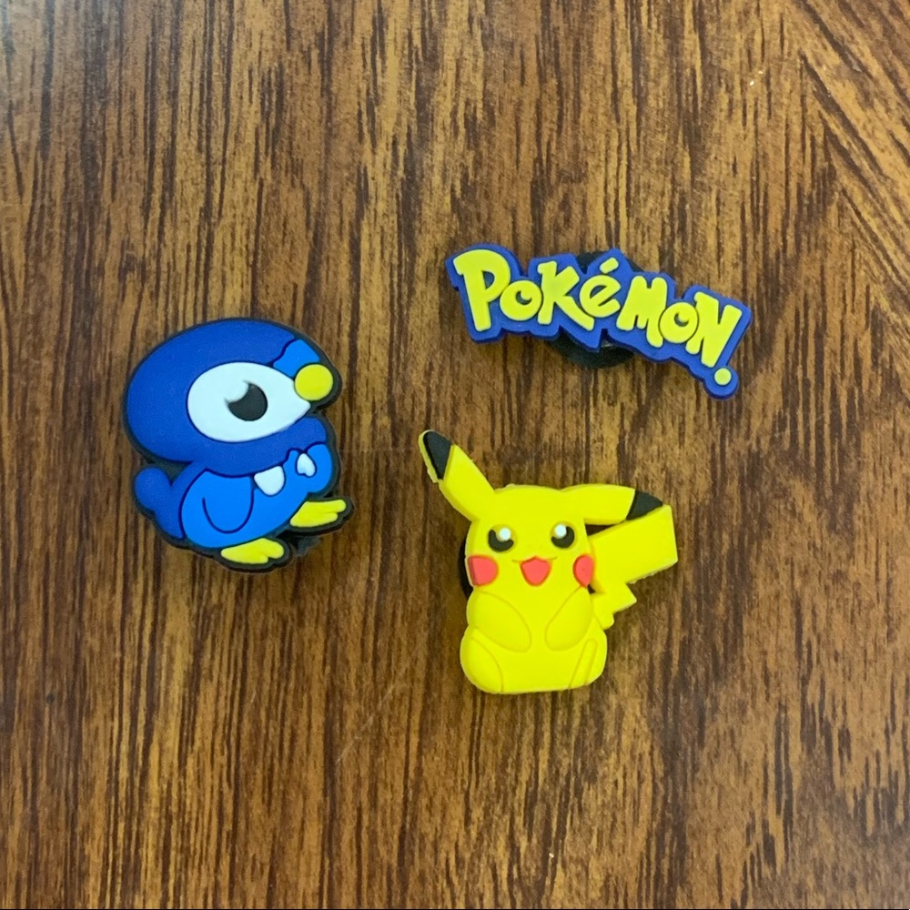 NWT Pokémon Jibitz/Croc charms